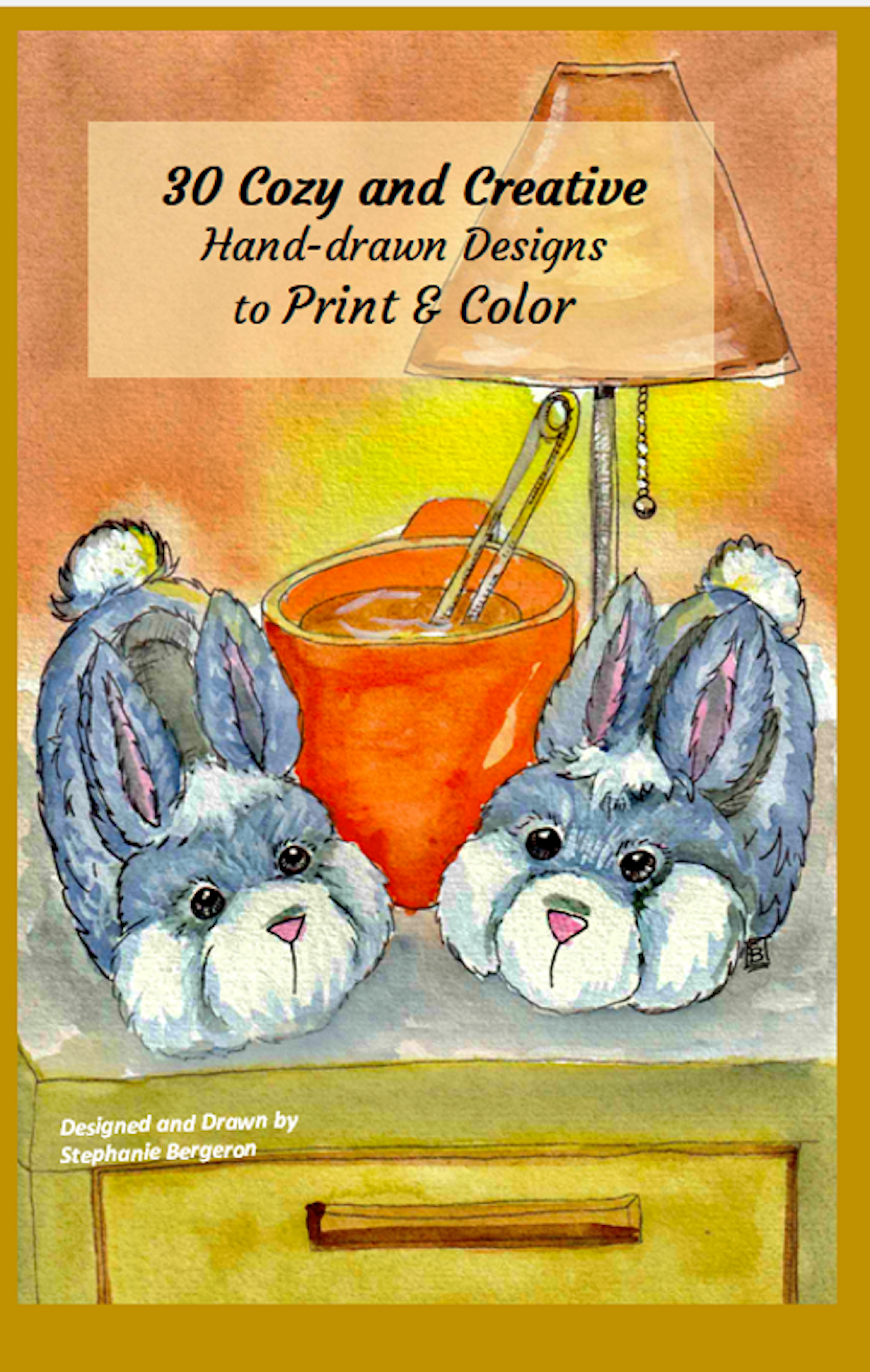 30 Cozy Creative Coloring Book